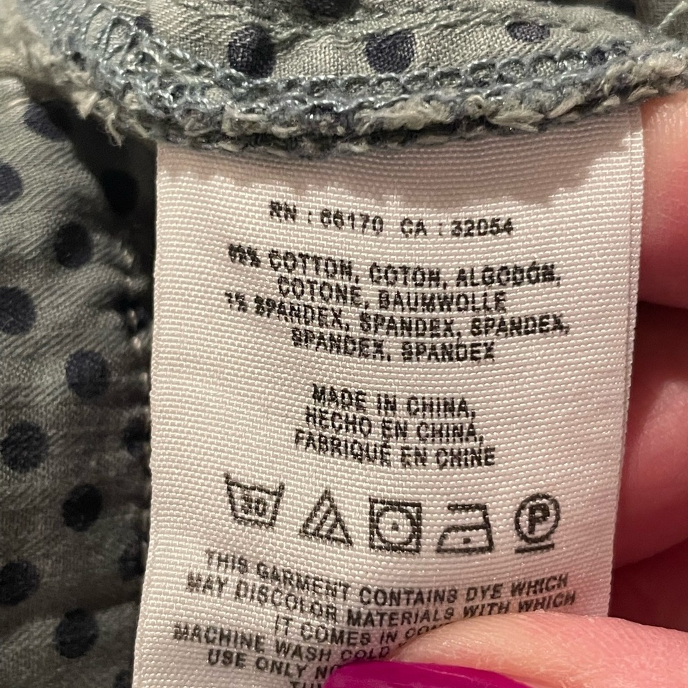 Anthropologie Pilcro & the letterpress green pants Sz 28 b1015 - Picture 8 of 8